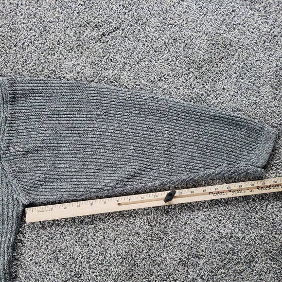 COLUMBIA Sweater Gray Cable KnitSize XL - Picture 8 of 8